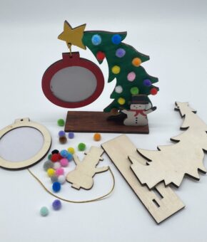 Kit pour enfant sapin de noël avec photo