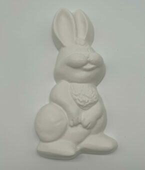 Lapin en plâtre