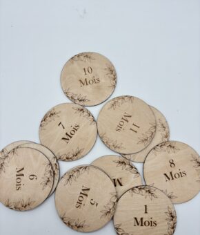 Cartes étapes bébé