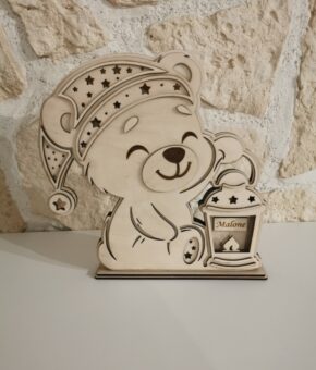 Lanterne lumineuse ourson